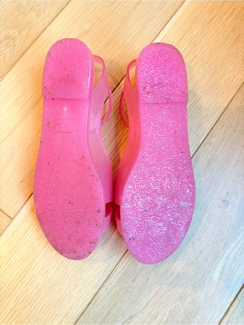 Zara Pink Jelly Sandals for Kids - Picture 4 of 5
